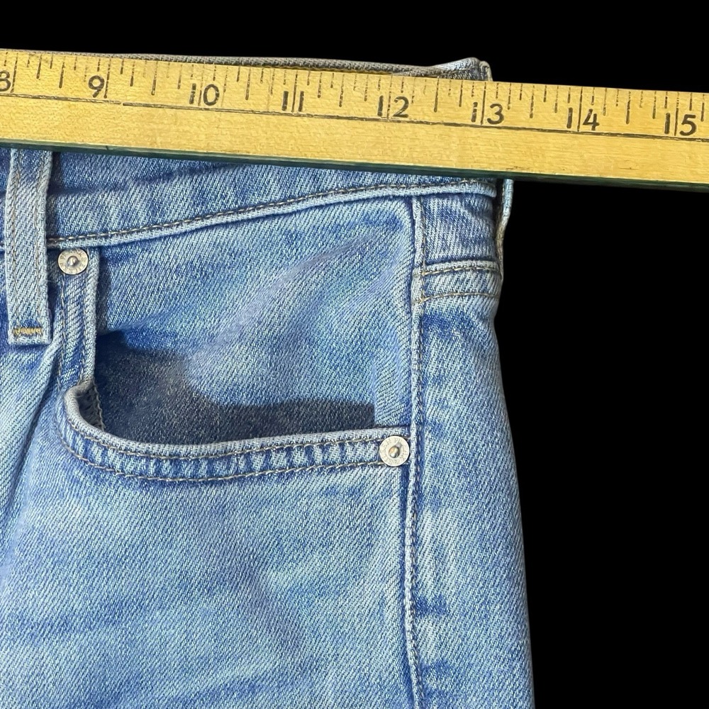 Frank‎ & Eileen Monaghan Denim Jeans  90s Light Wash Womens  26 Button Fly - Picture 7 of 11